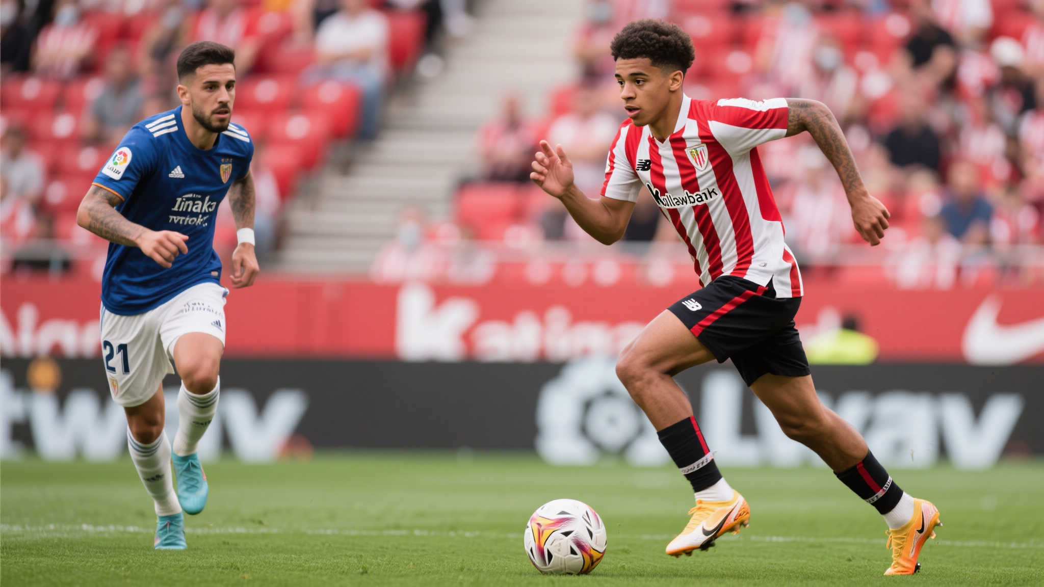 21岁的尼科·威廉姆斯目前效力于毕尔巴鄂竞技俱乐部